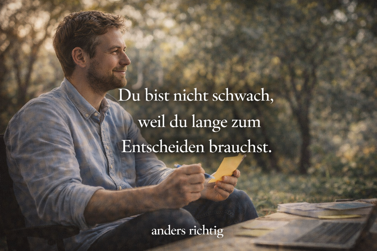 Über Tempo und Gründlichkeit