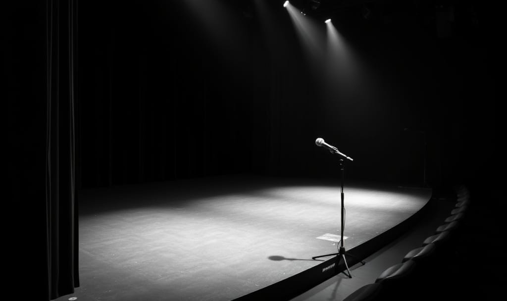 Die Bühne der Lauten