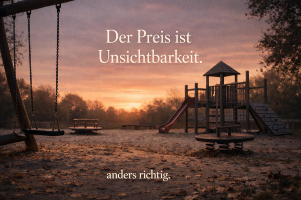 Das brave Kind, das niemand gesehen hat