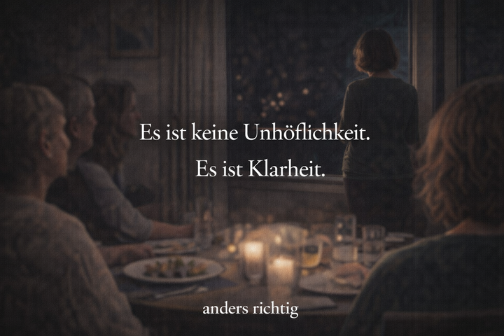 Titelbild - Es ist keine Unhöflichkeit. Es ist Klarheit.