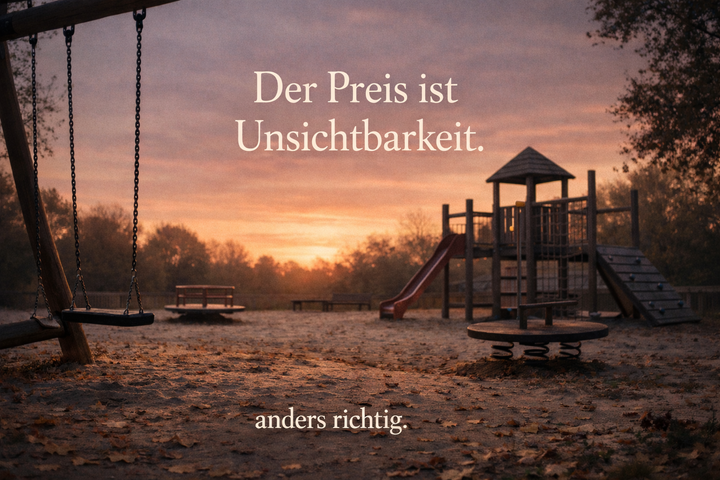 Das brave Kind, das niemand gesehen hat