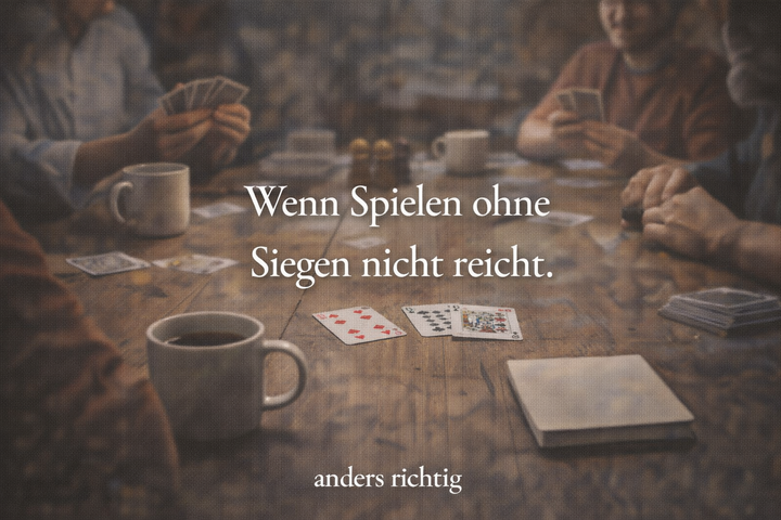 Titelbild - Wenn Spielen ohne Siegen nicht reicht