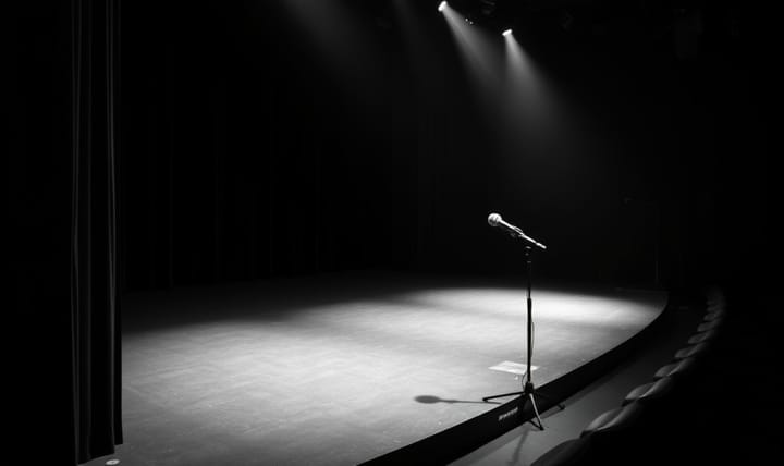 Die Bühne der Lauten